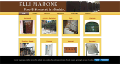 Desktop Screenshot of fratellimarone.it