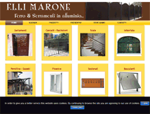Tablet Screenshot of fratellimarone.it